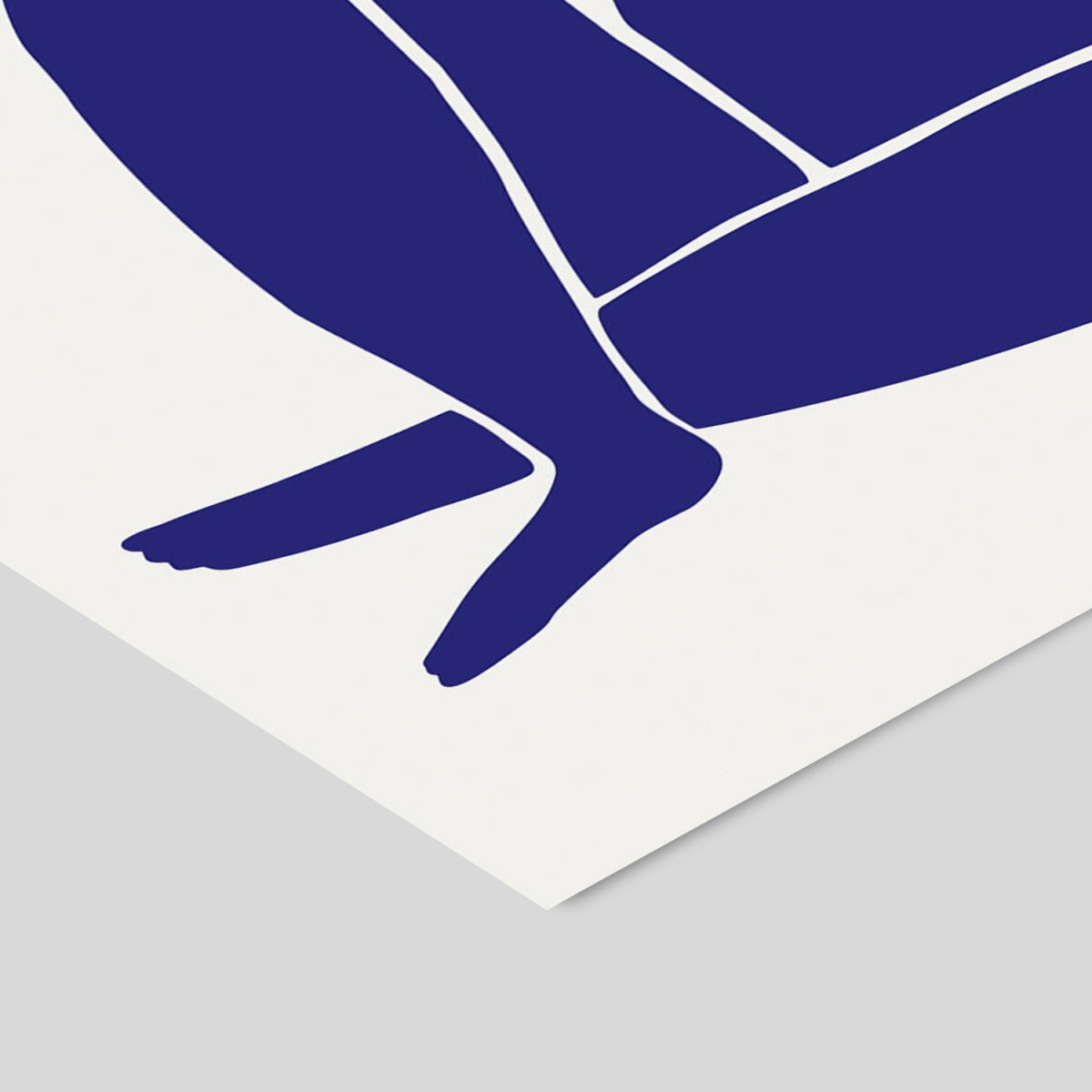 Affordable Art Prints Figure Bleu - A5