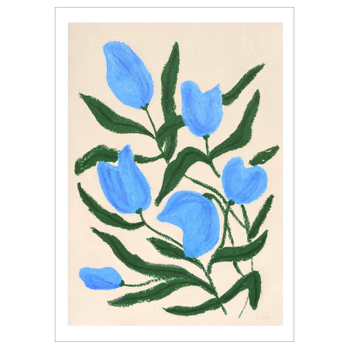 Camilla Bergqvist Blue Tulips - A5