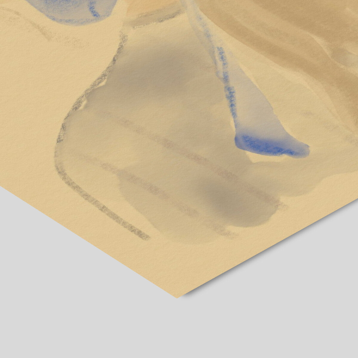 Girl With A Blue Hair Ribbon 70 x 100 cm