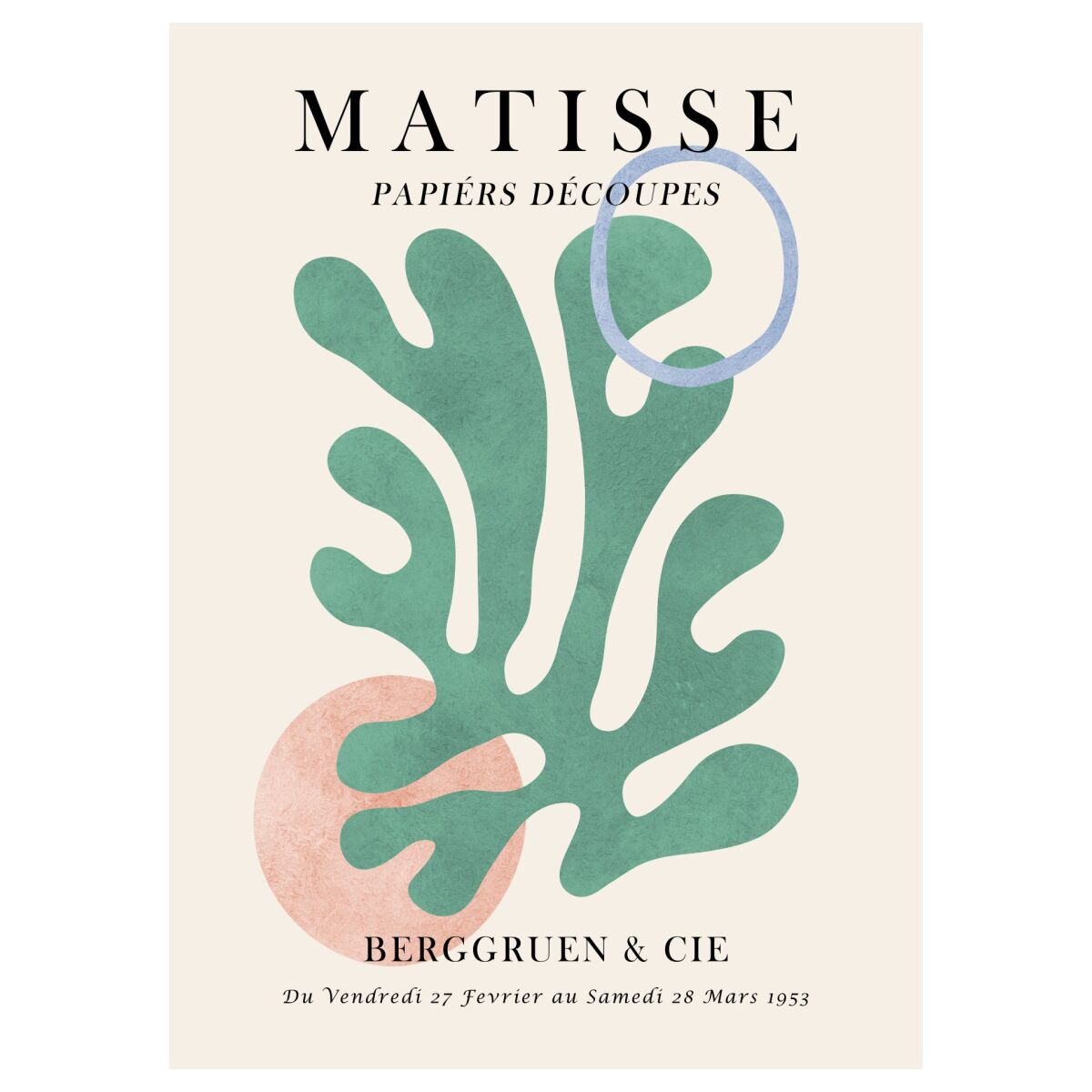 Matisse floral Poster 6 70 x 100 cm