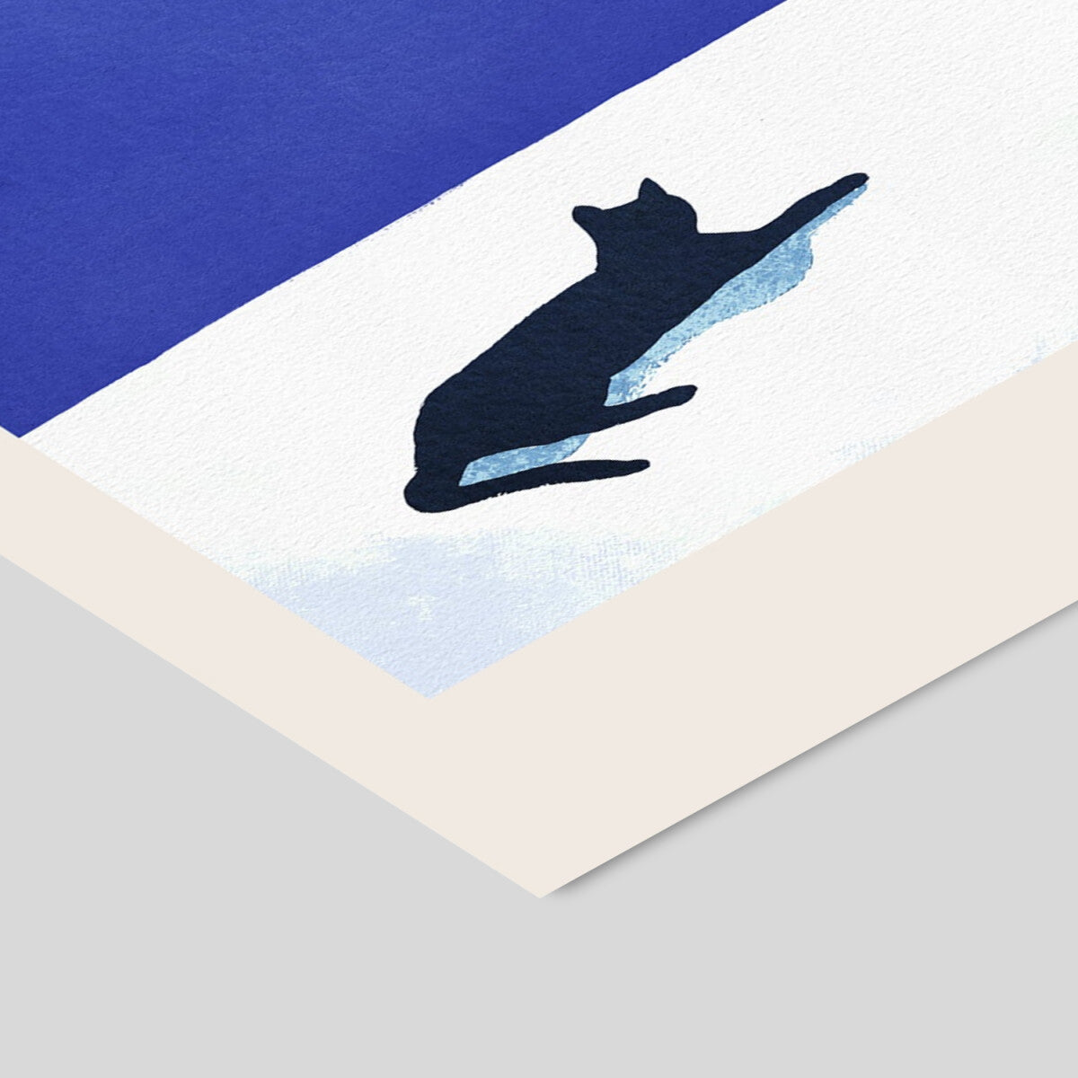 Henry Rivers Siesta - Black Cat 2 50 x 70 cm