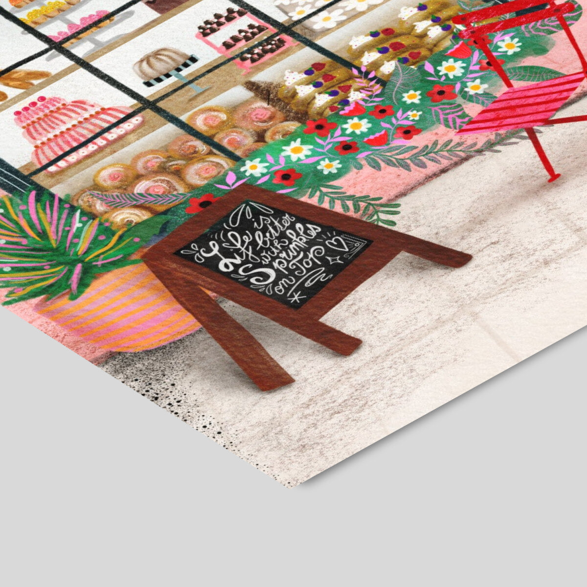 Baroo Bloom Bake Shop Front 30 x 40 cm