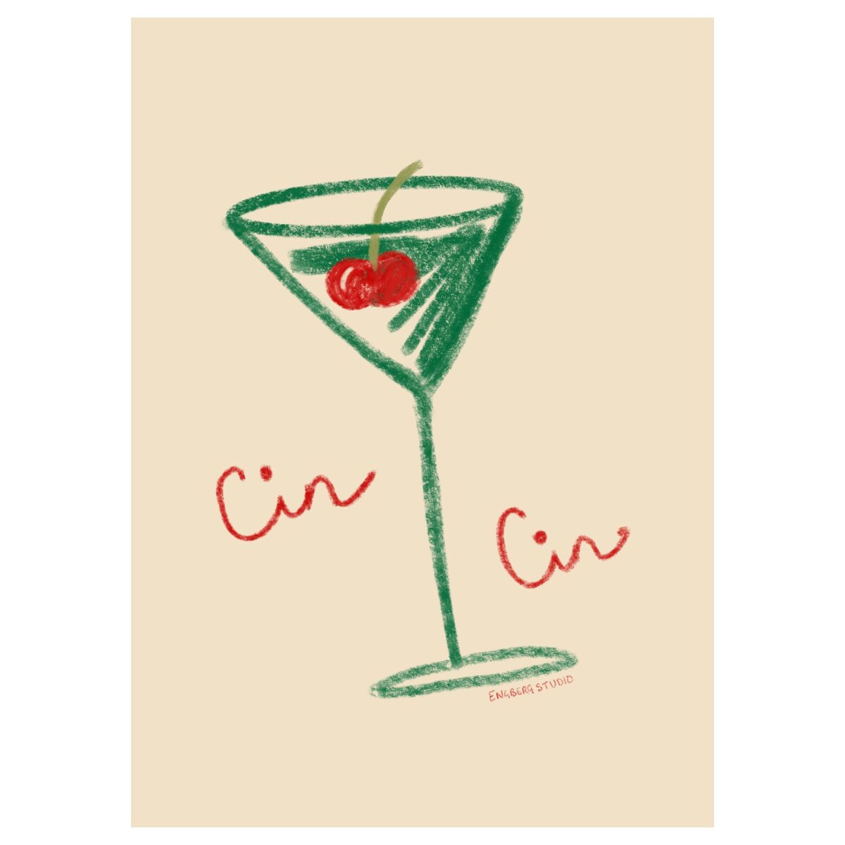 Engberg Studio Cherry Martini - A5