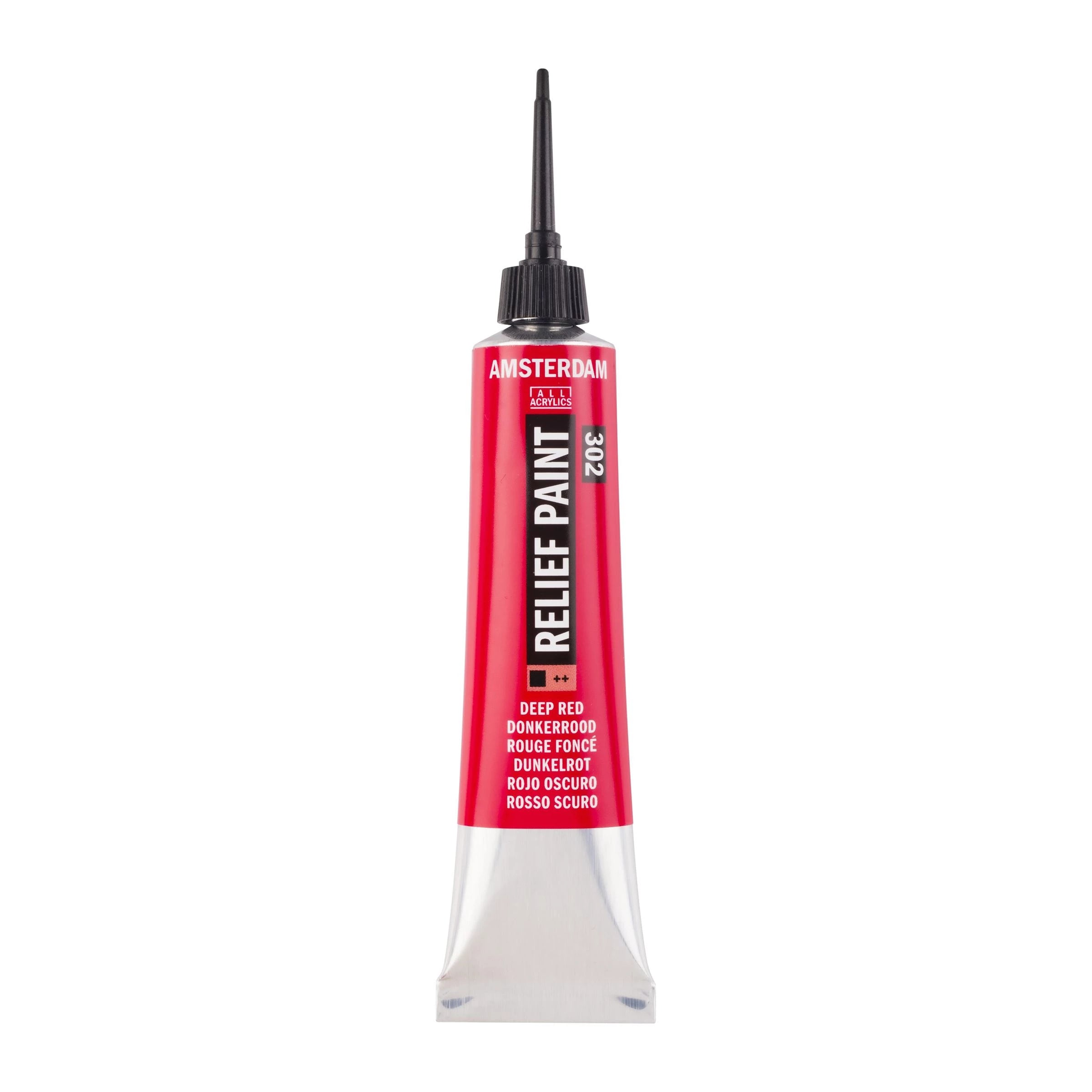AMSTERDAM RELIEF PAINT - Deep Red