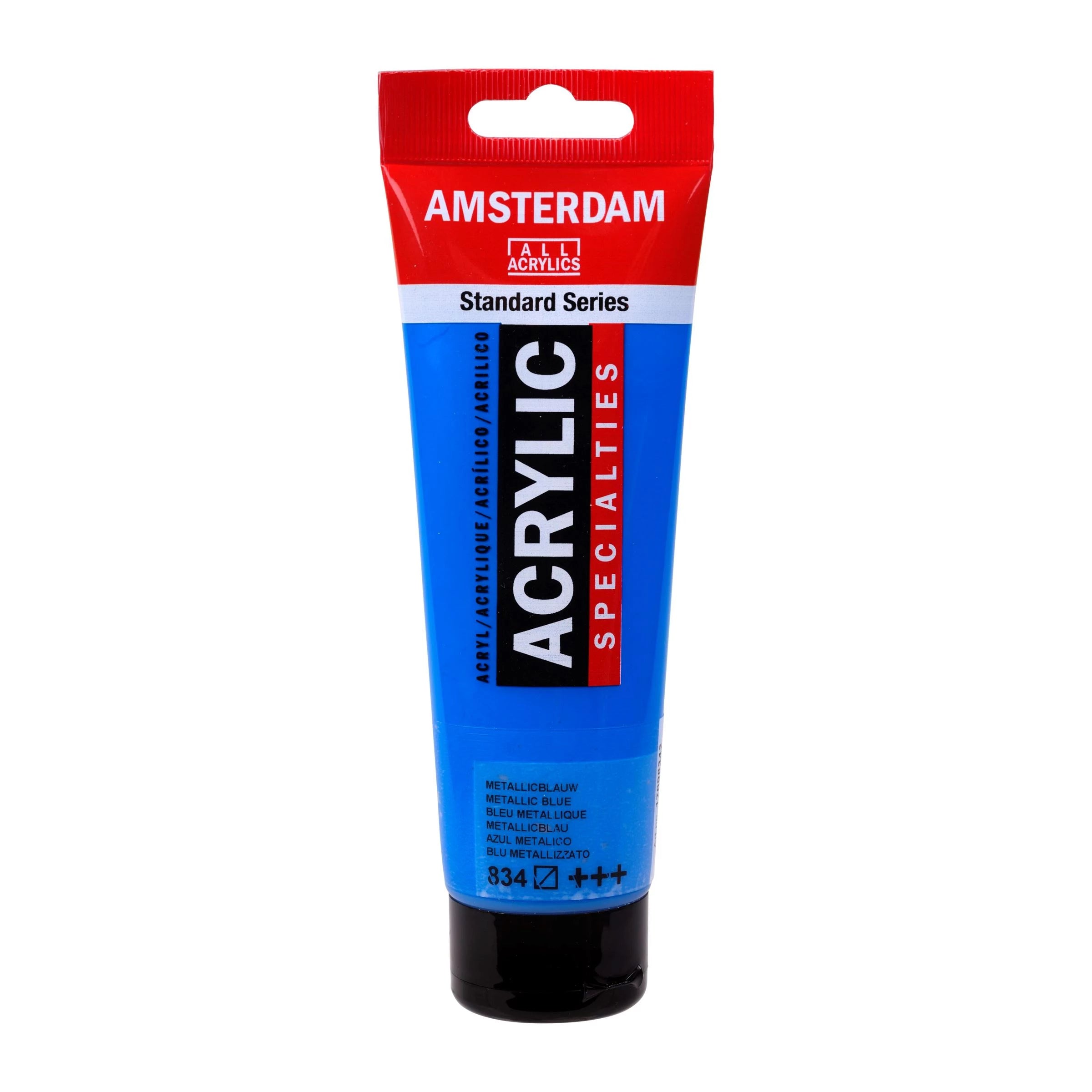 AMSTERDAM 120ml 834 Metallic Blue