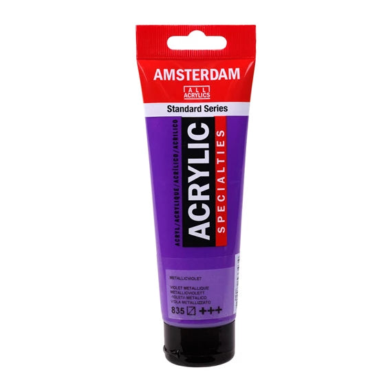 AMSTERDAM 120ml 835 Metallic Violet