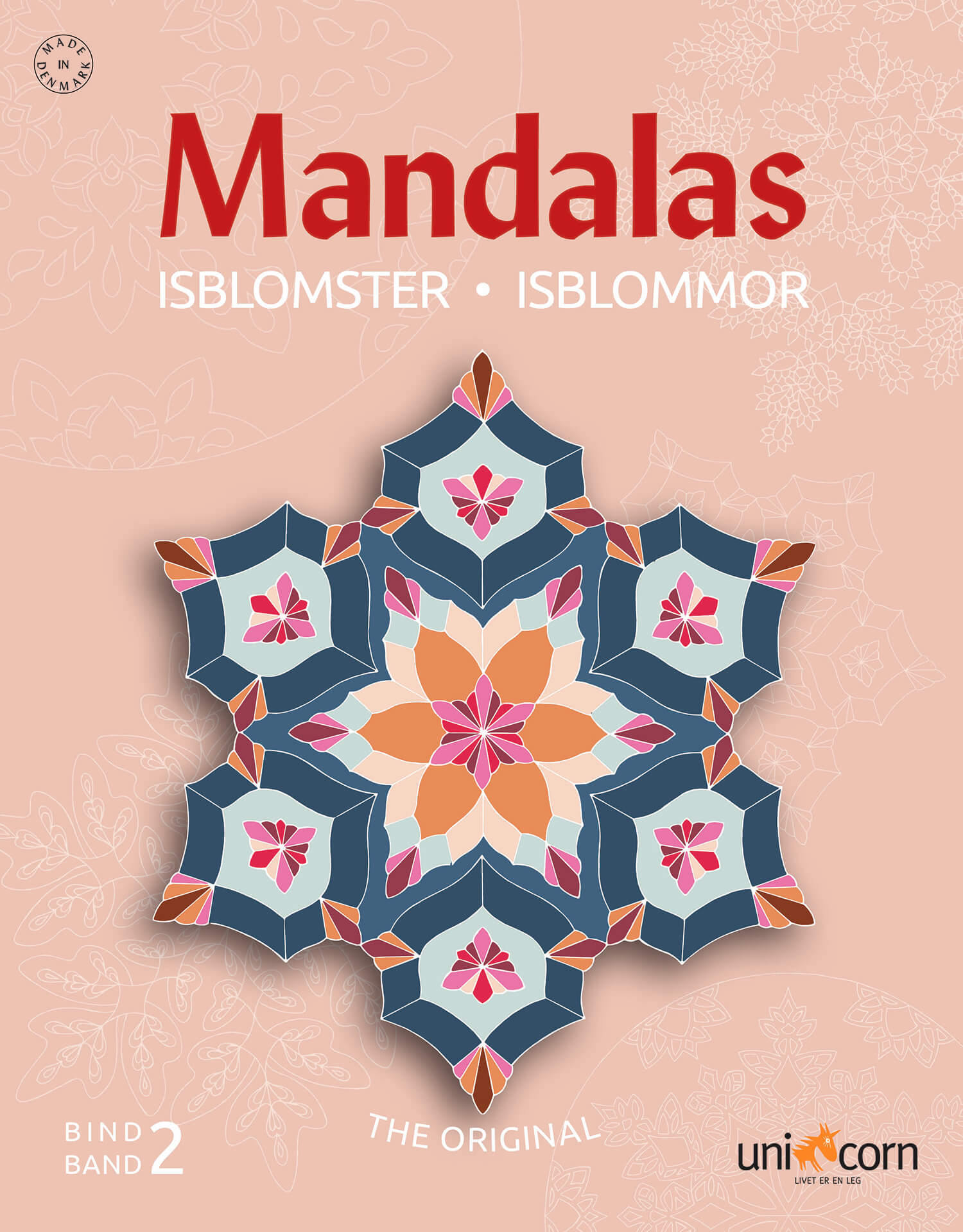 Mandala Isblomster Bind 2