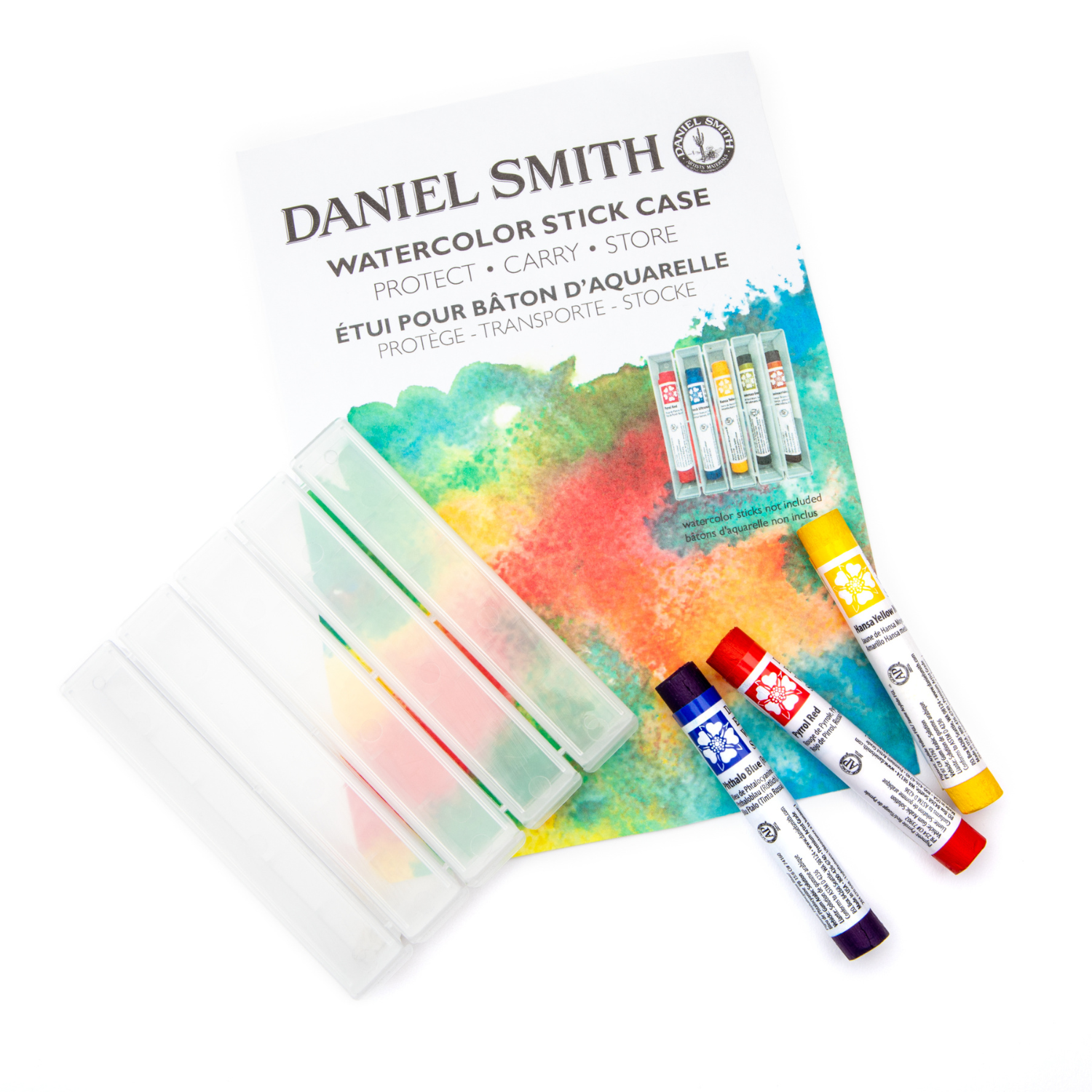 DS Watercolour Stick 5-Stick Kunststoffbox