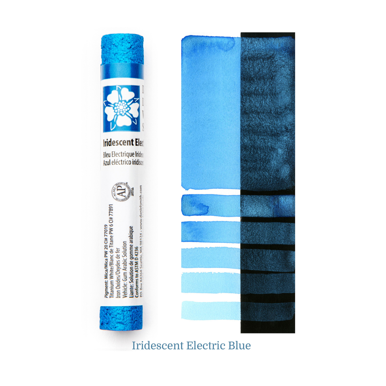 DS Aquarellstift Iridescent Electric Blue