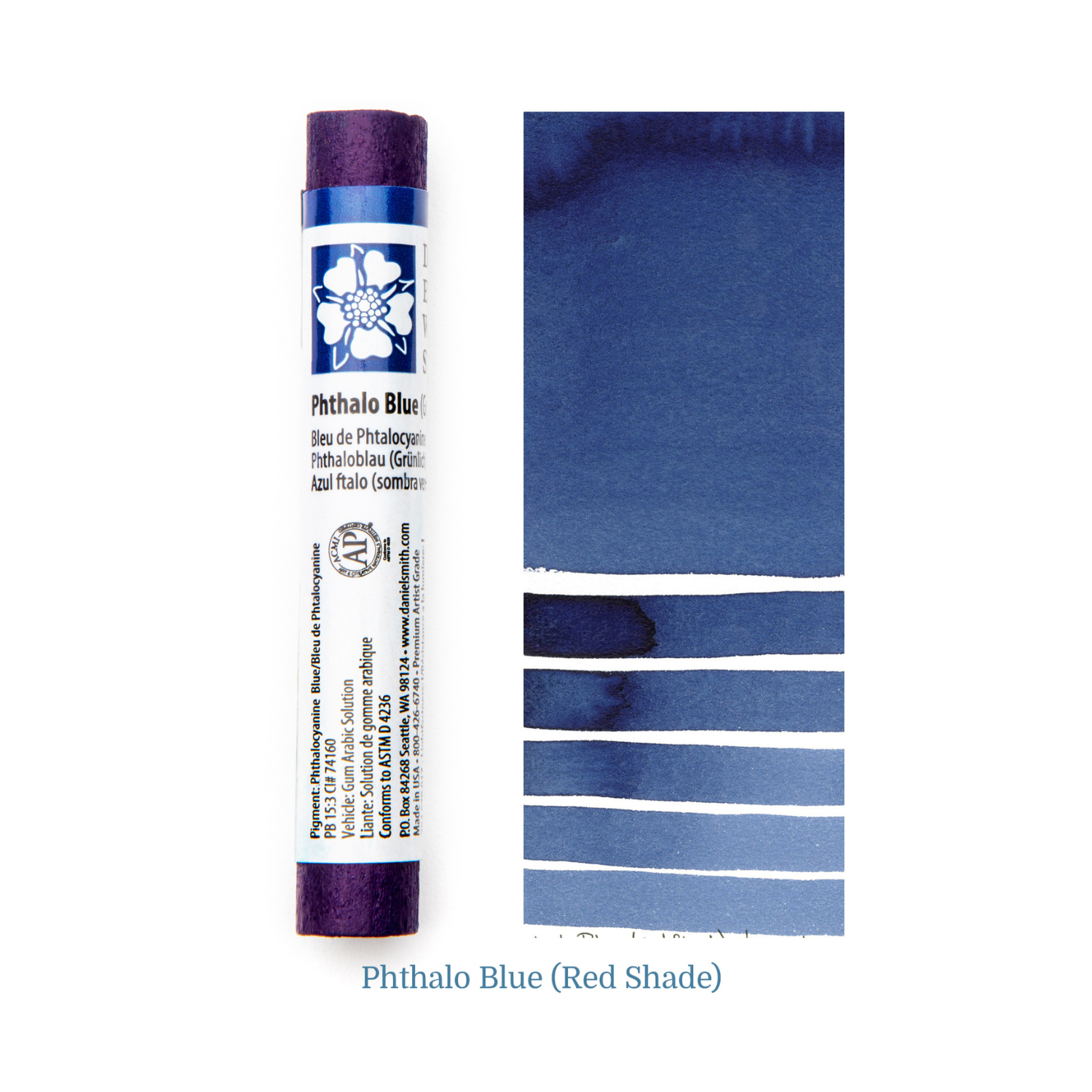 DS Aquarellstift Phthalbblau (roter Farbton)