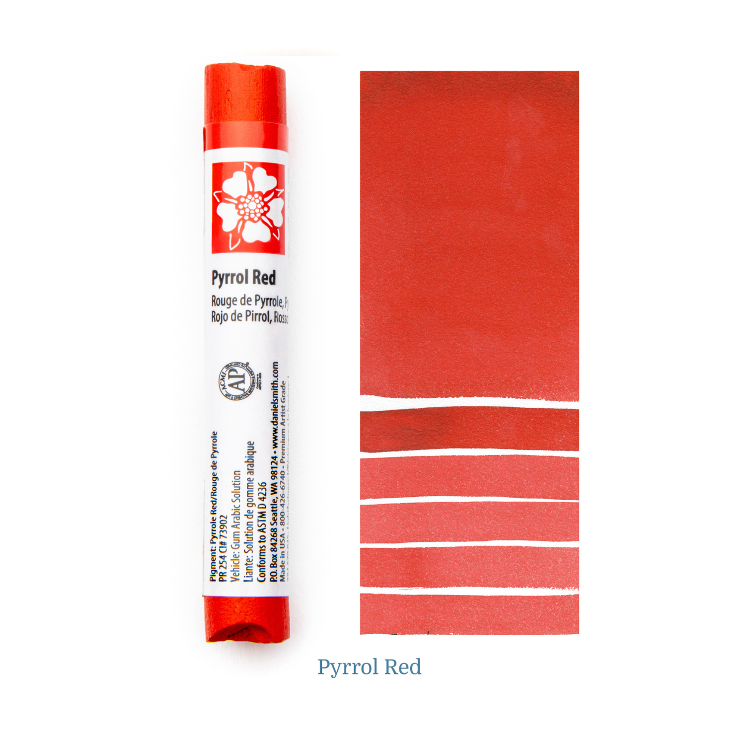 DS Aquarellstift Pyrrol Rot
