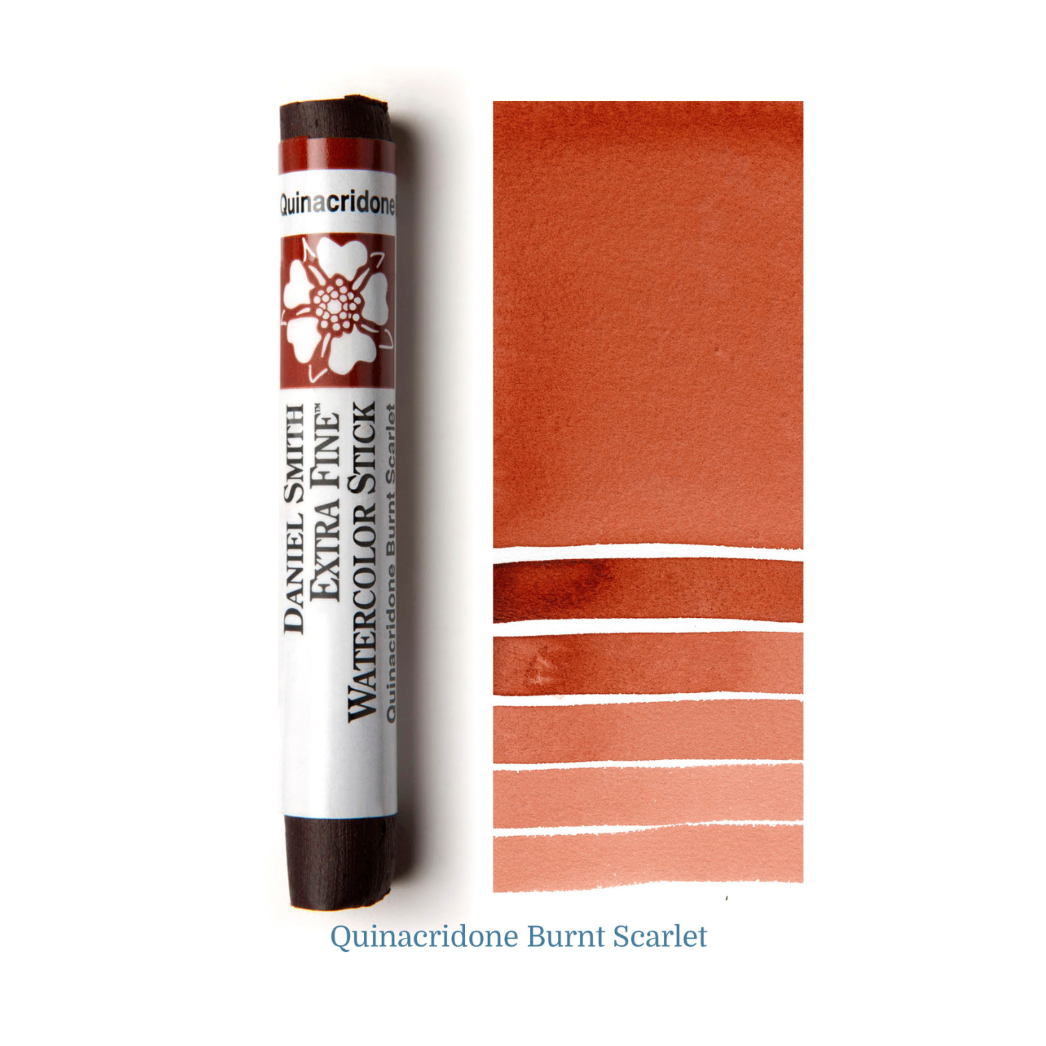 DS Aquarellstift Quinacridone Gebranntes Scharlachrot