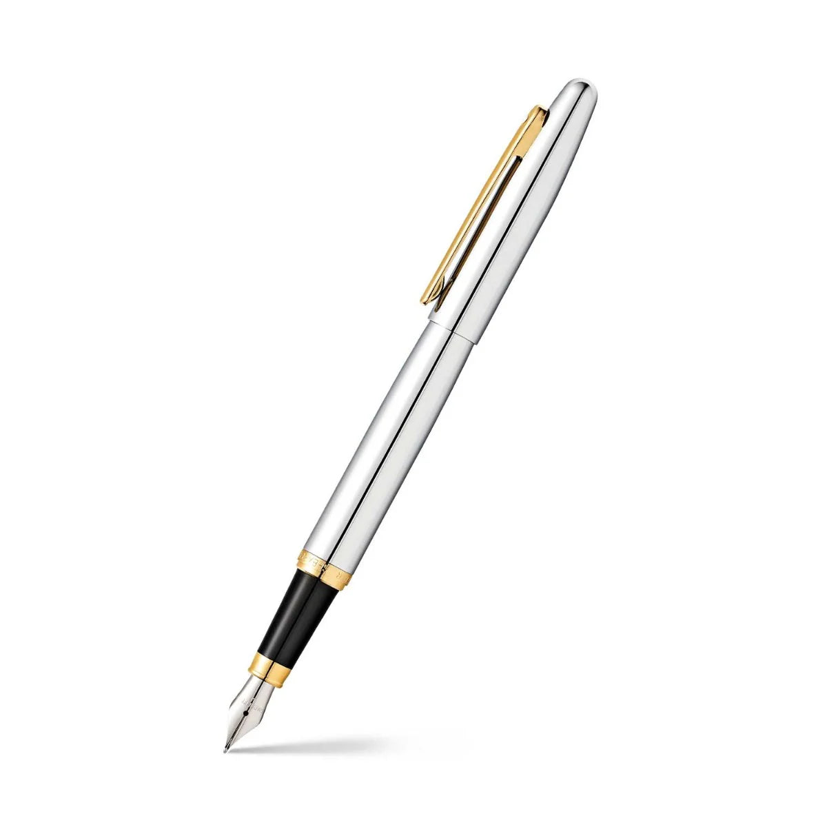 Sheaffer VFM Poleret krom med gulddetaljer