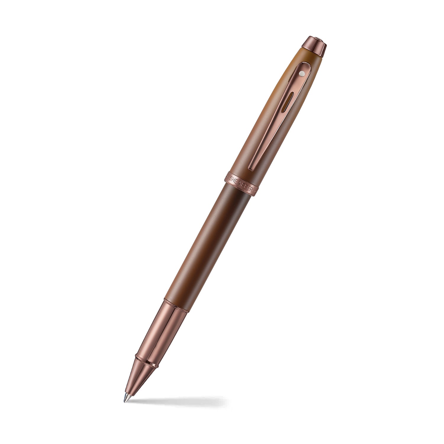 Sheaffer 100 Coffee Edition mat brun med brune PVD-detaljer