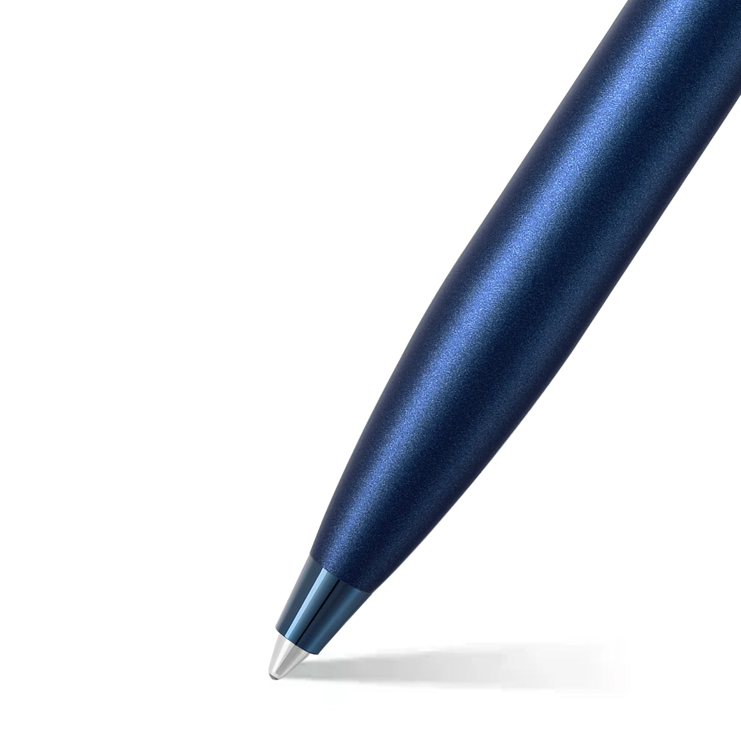Sheaffer 100 Satin blå med blå PVD-detaljer