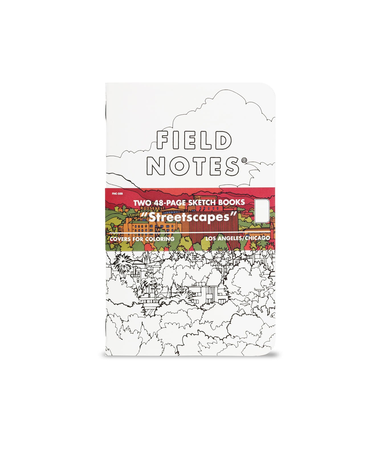 Field Notes Streetscapes - Sketch Book Los Angeles