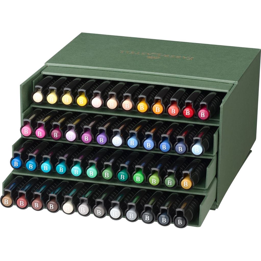 Faber-Castell Pitt artist pen brush - 48 farver