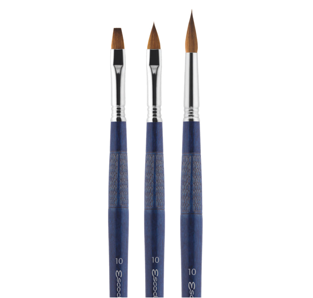 Escoda Optimo 2410 Kolinsky Sable - Round
