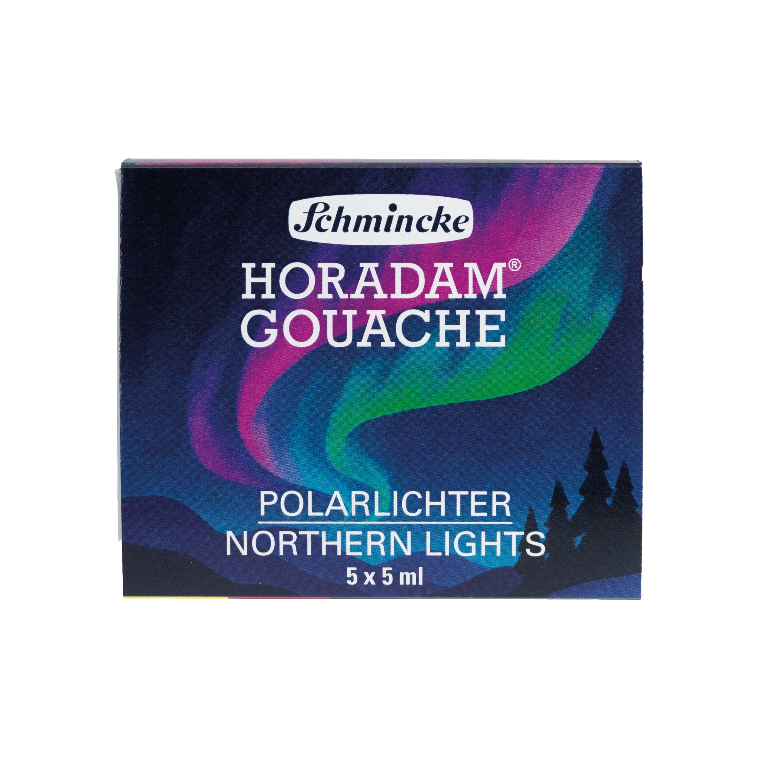 Schmincke Horadam Gouache Set 5 x 5ml Polarlichter