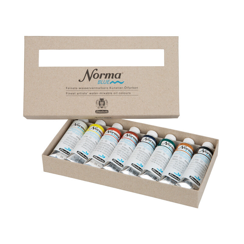 Schmincke Norma BLU sæt 8 x 35 ml.