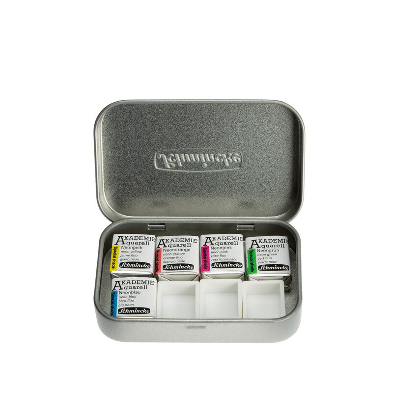 Schmincke Akademie Akvarelsæt 5 x 1/2 pans