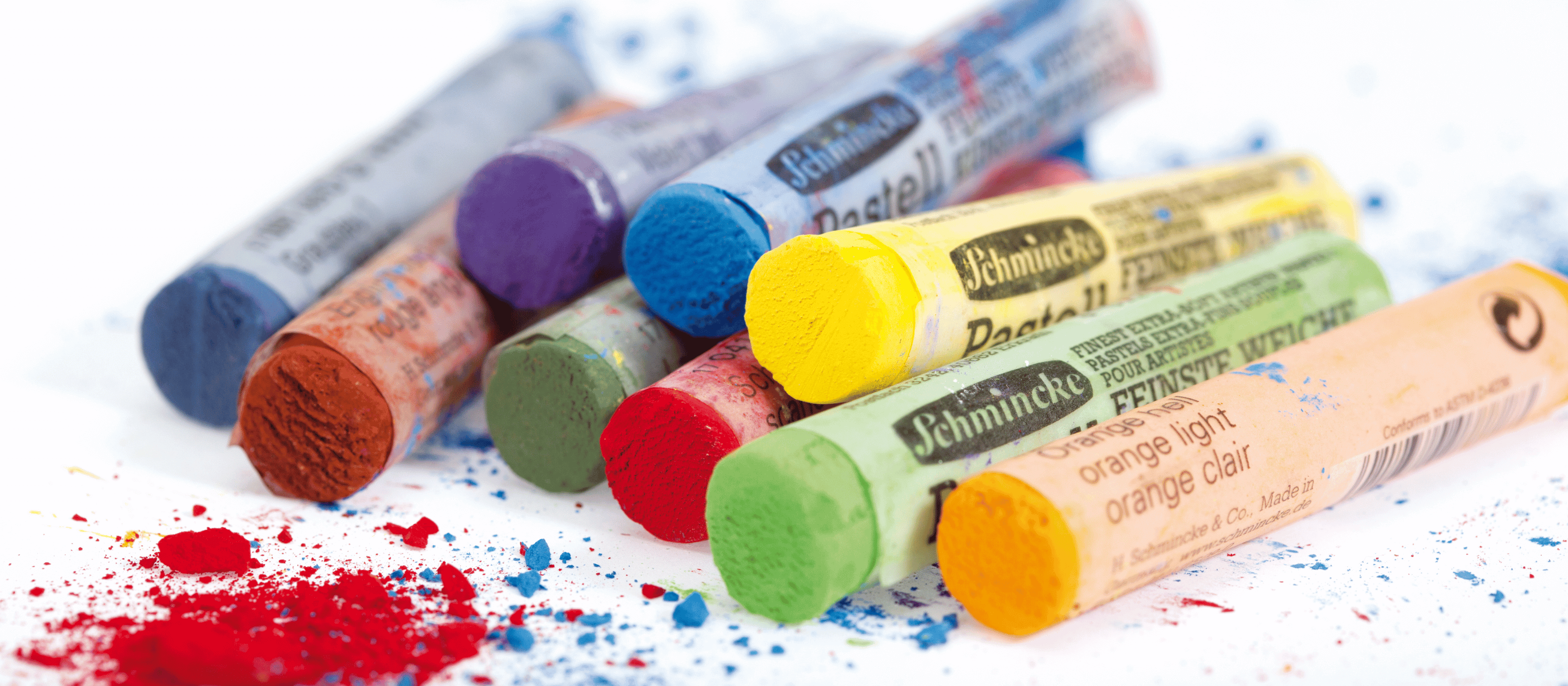 Schmincke tørpastel kridt desktop