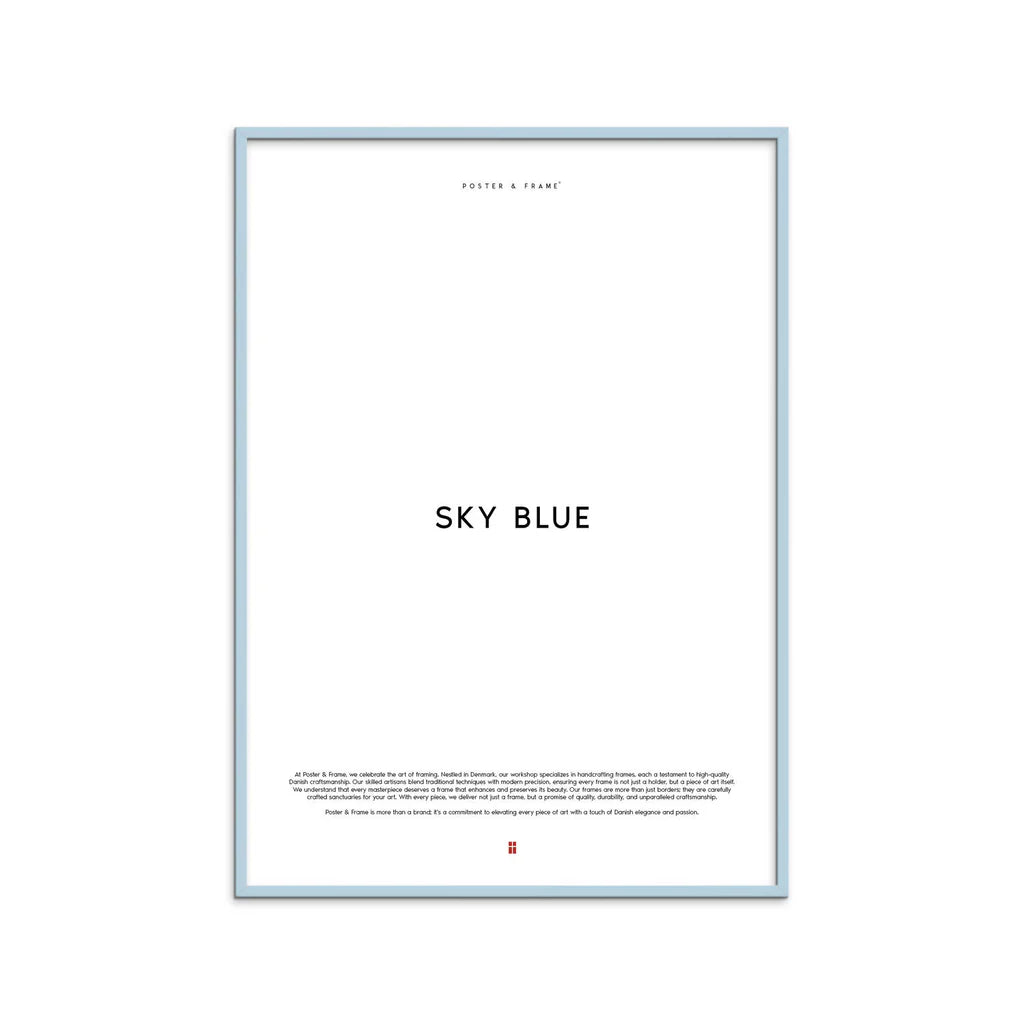 Træramme - Sky Blue