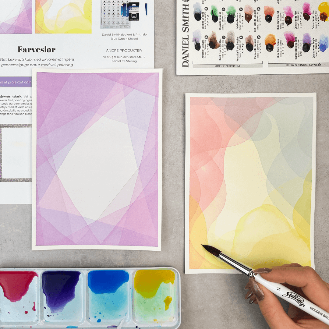 StellingxSelvtid akvarelboks farveslør