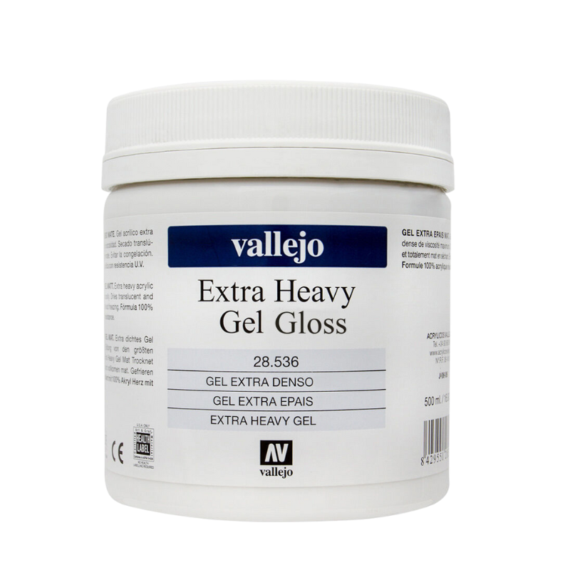 Vallejo Extra Heavy Gel Gloss/Matte