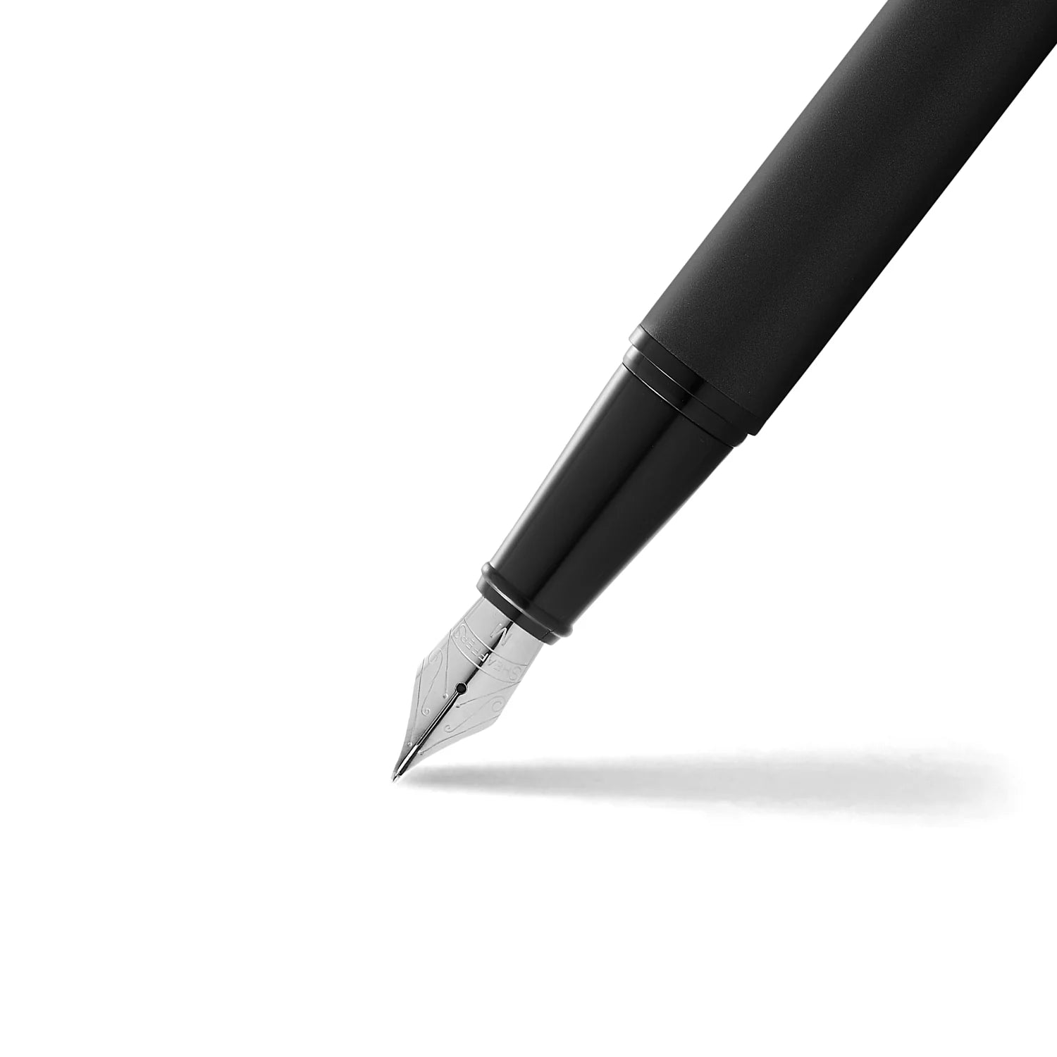 Sheaffer 300 Mat sort med polerede sorte detaljer