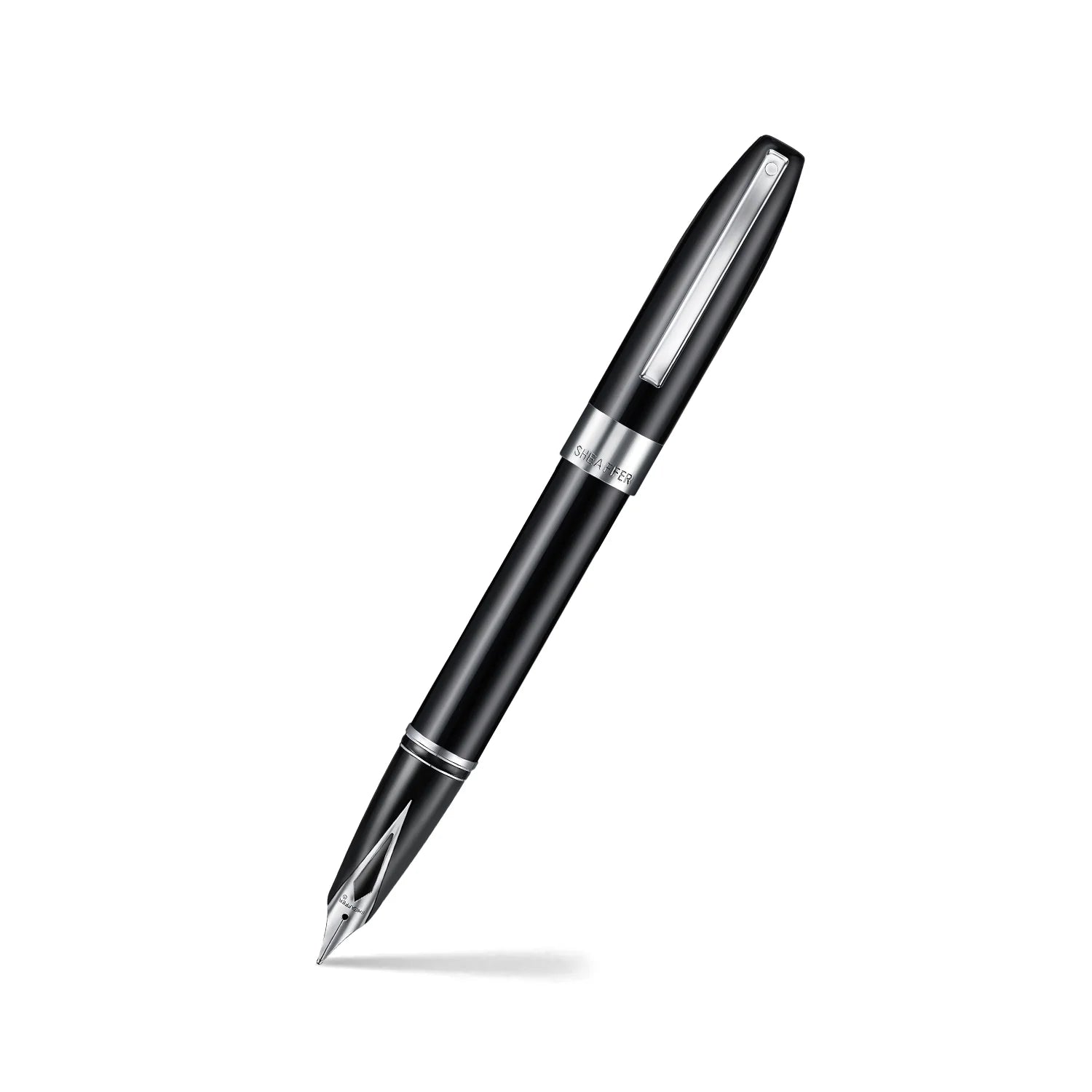 Sheaffer Legacy Glossy sort med forkromede detaljer