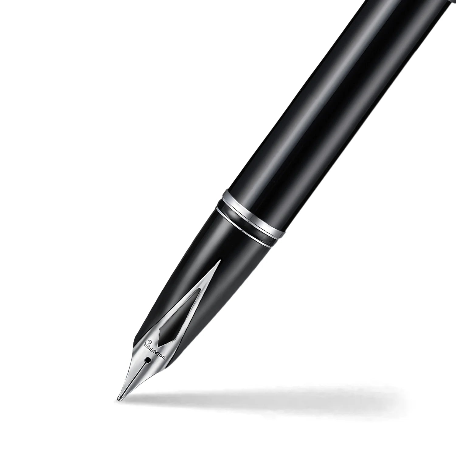 Sheaffer Legacy Glossy sort med forkromede detaljer