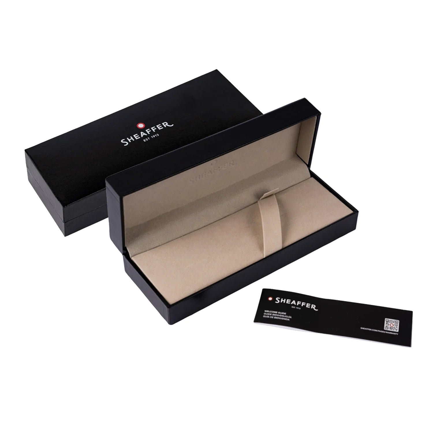 Sheaffer 300 Mat sort med polerede sorte detaljer