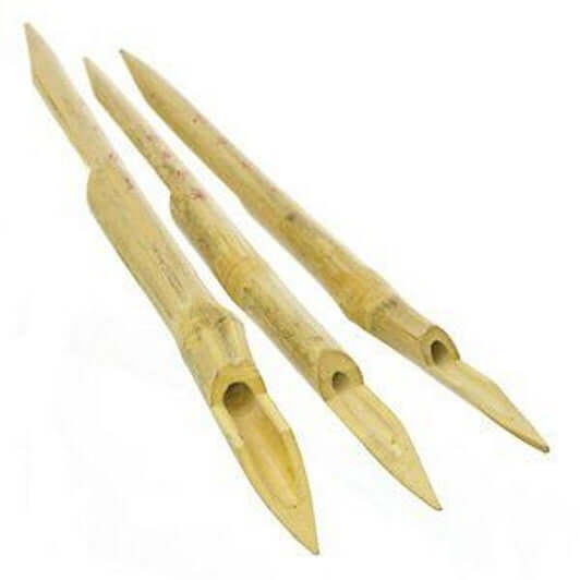AMI Tegneartikler Bambuspen sæt med 3 stk