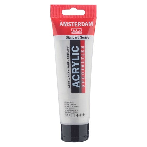 Amsterdam Akrylmaling 120ml Pearl white