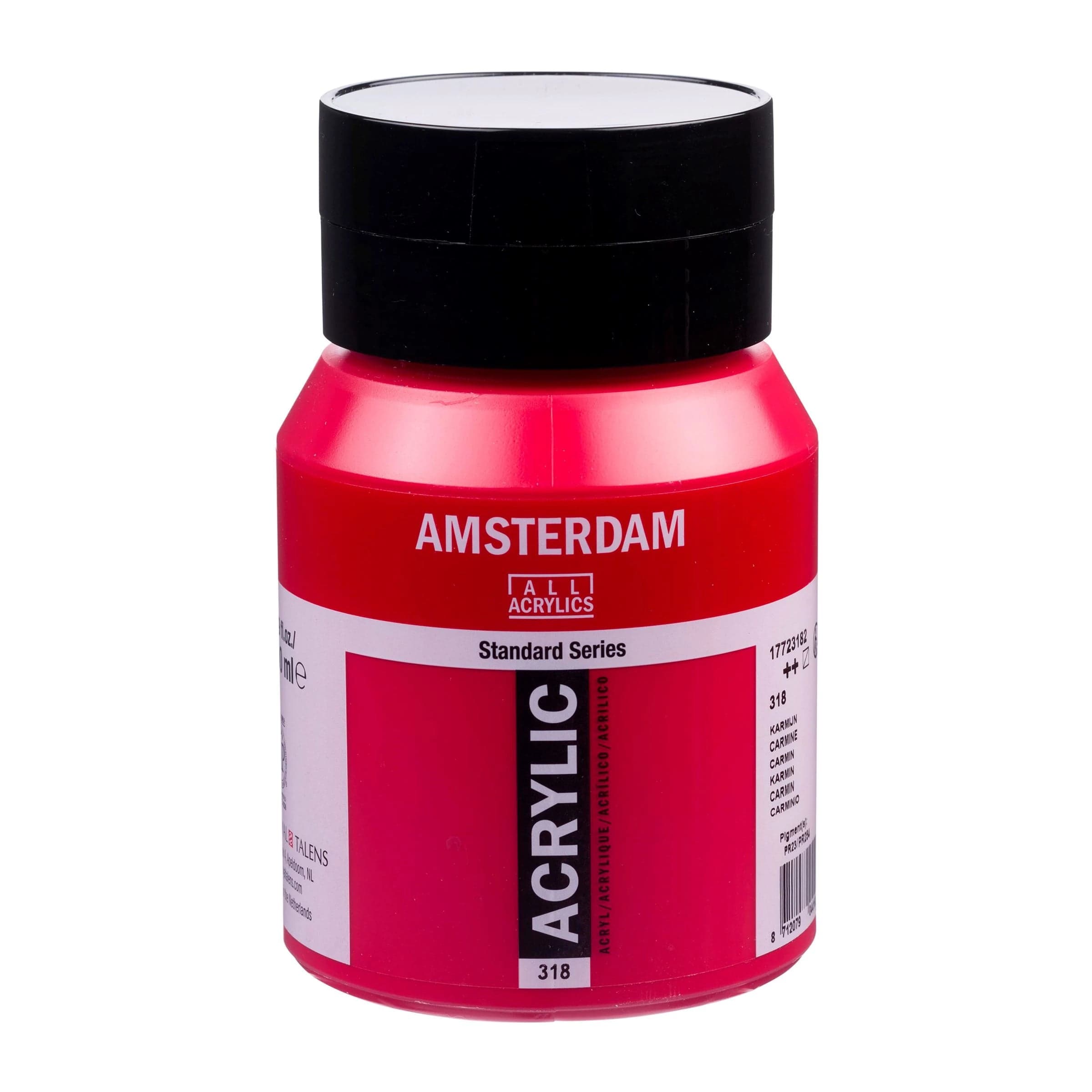 Amsterdam Akrylmaling 500ml Carmine