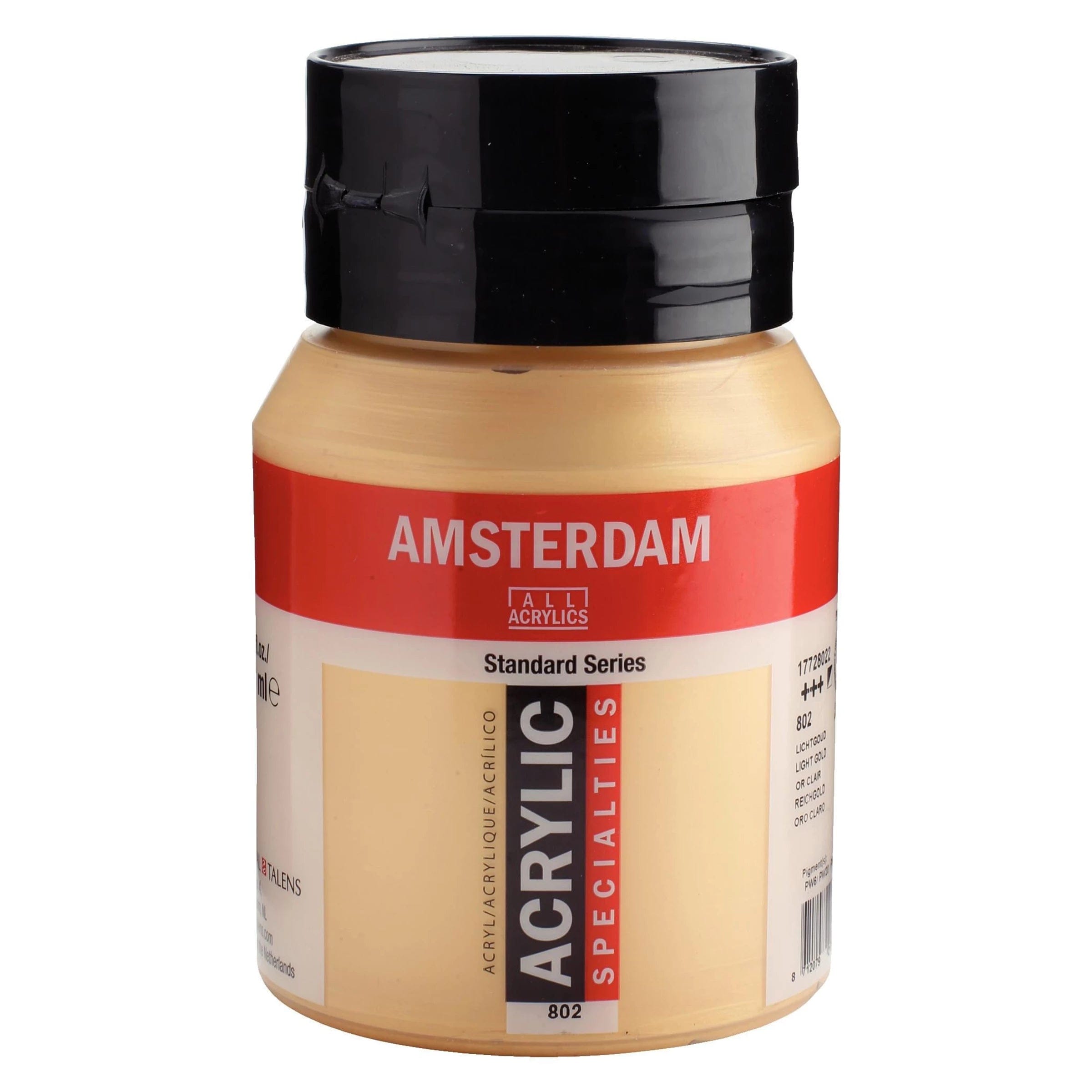 Amsterdam Akrylmaling 500ml Light Gold