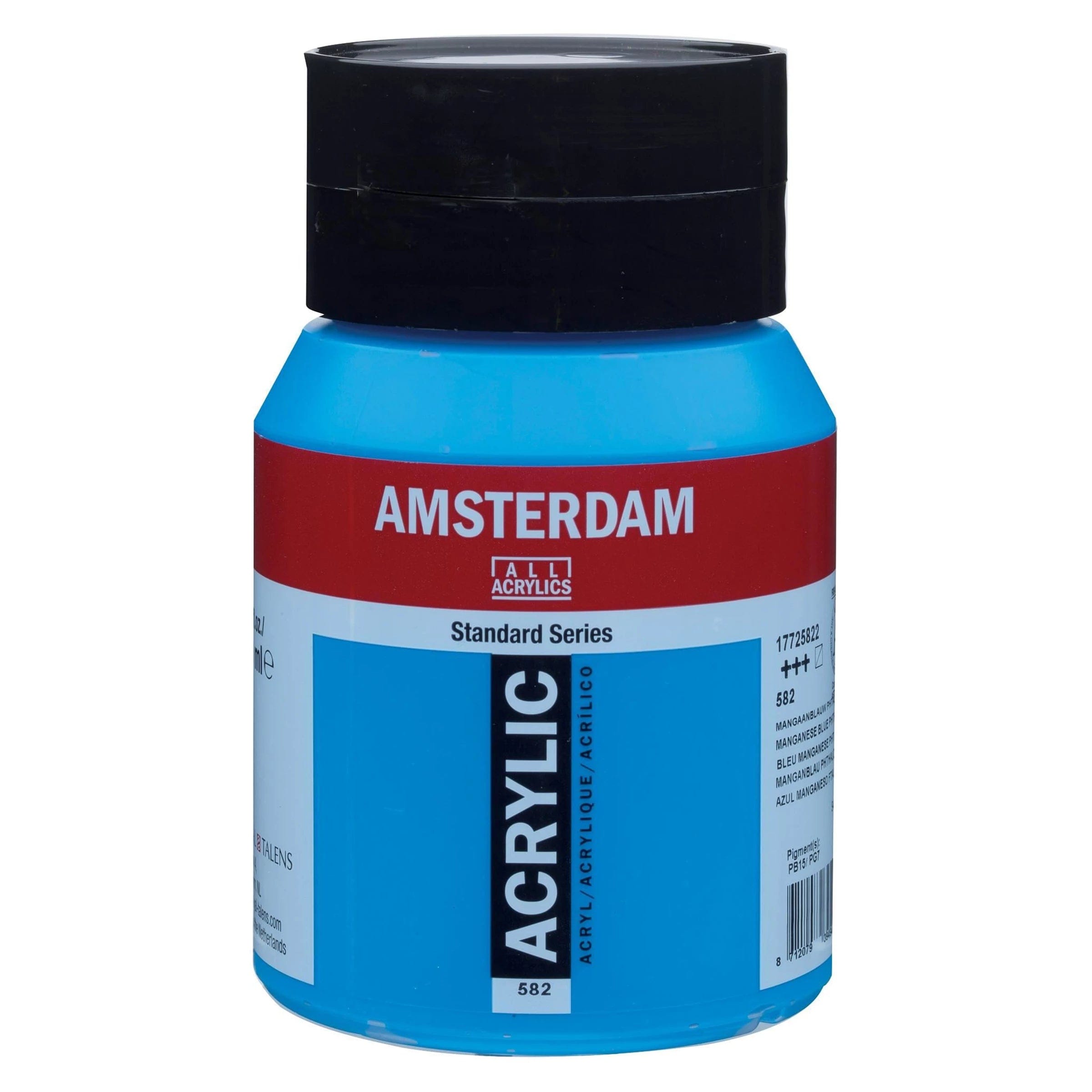 Amsterdam Akrylmaling 500ml Manganese Blue Phthalo