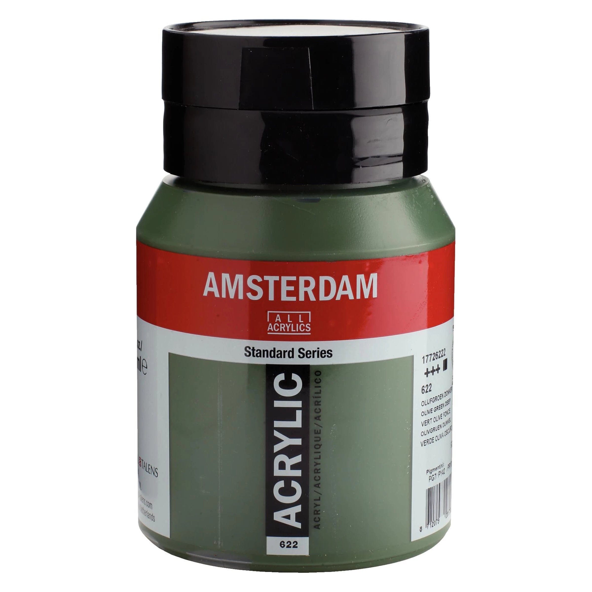 Amsterdam Akrylmaling 500ml Olive Green Deep