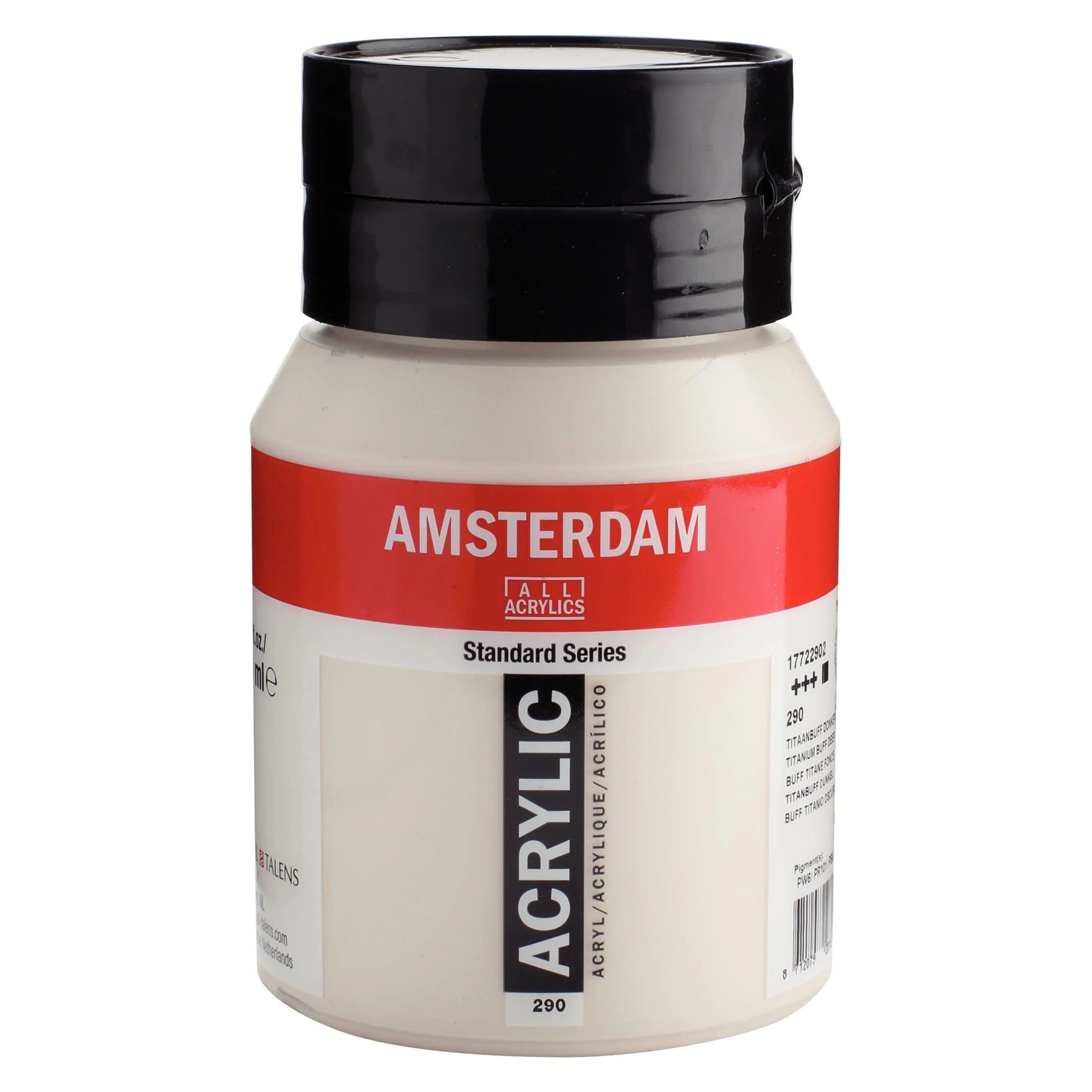 Amsterdam Akrylmaling 500ml Titanium Buff Deep