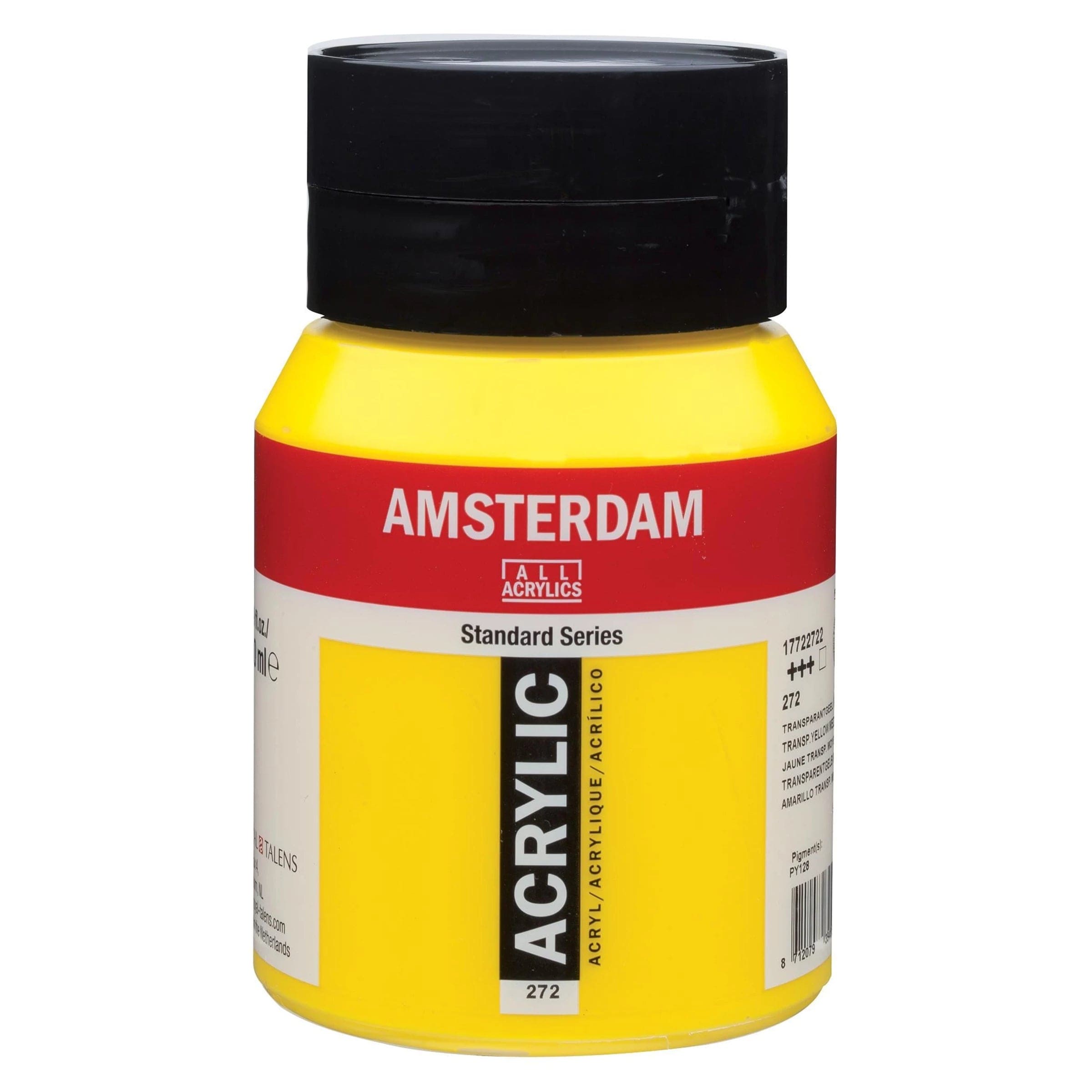 Amsterdam Akrylmaling 500ml Transparent Yellow Medium