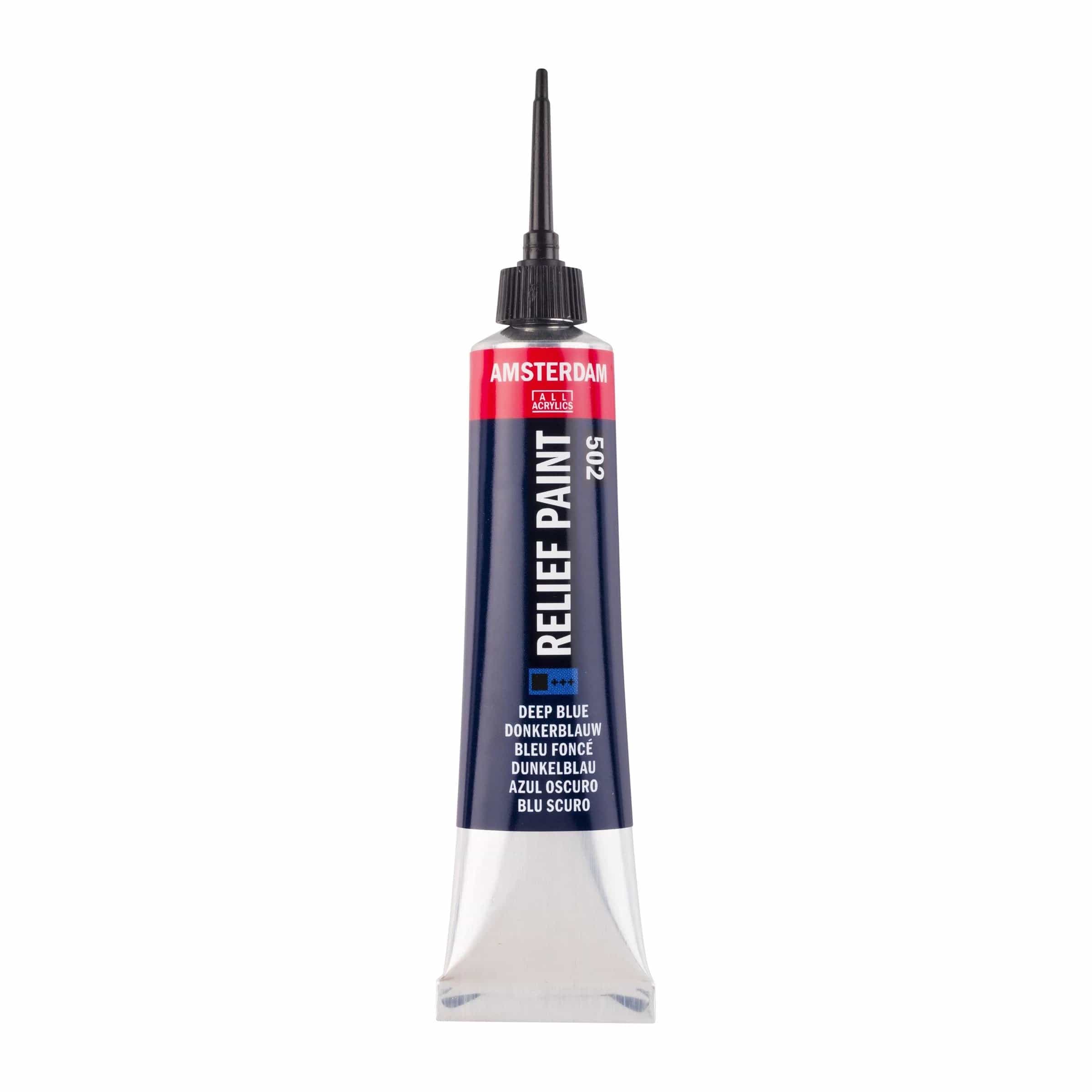 Amsterdam Akrylmaling AMSTERDAM RELIEF PAINT - Deep blue