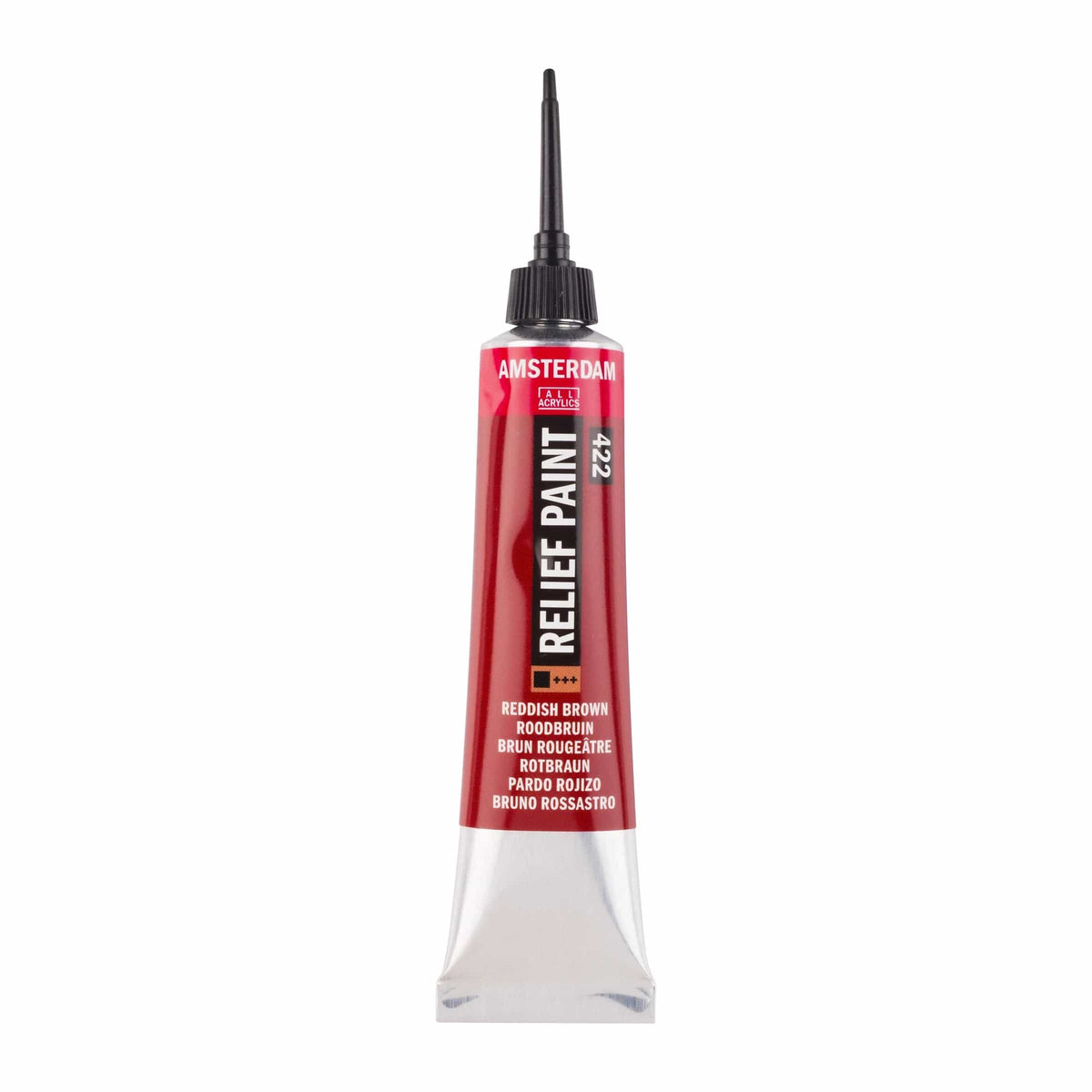AMSTERDAM RELIEF PAINT - Reddish Brown