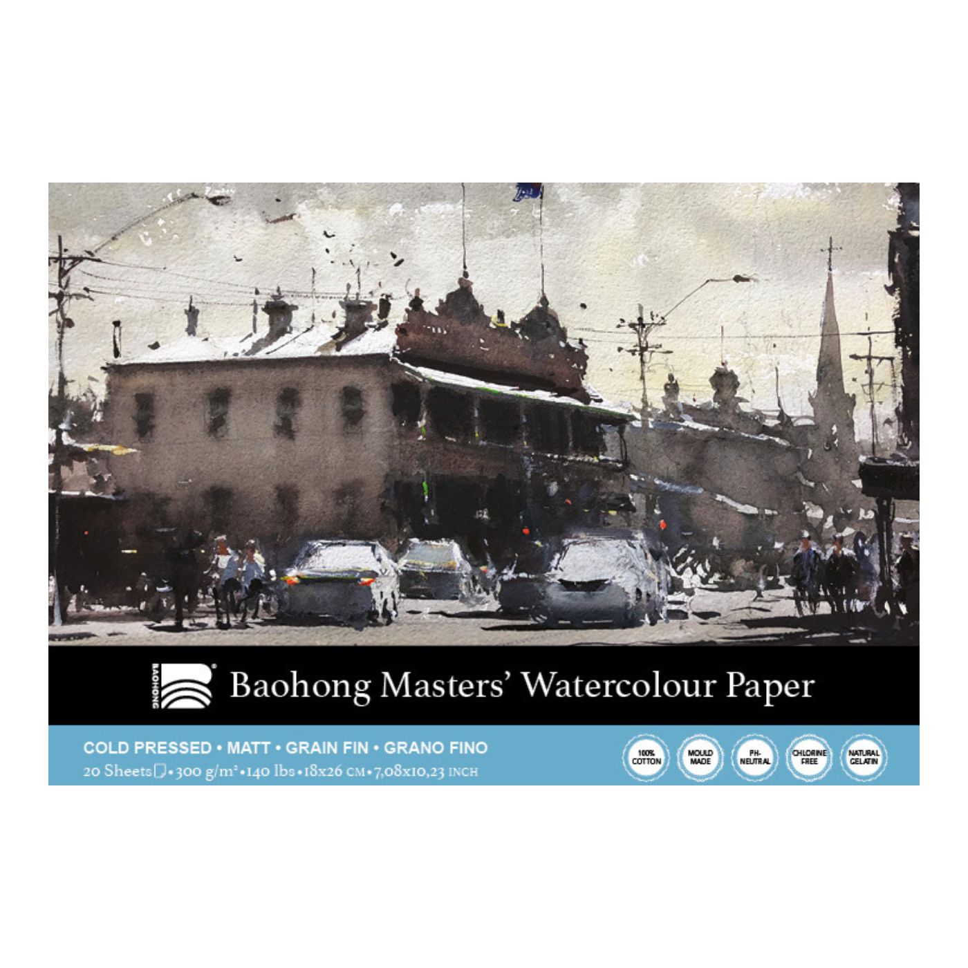 Baohong Masters' Aquarellblock