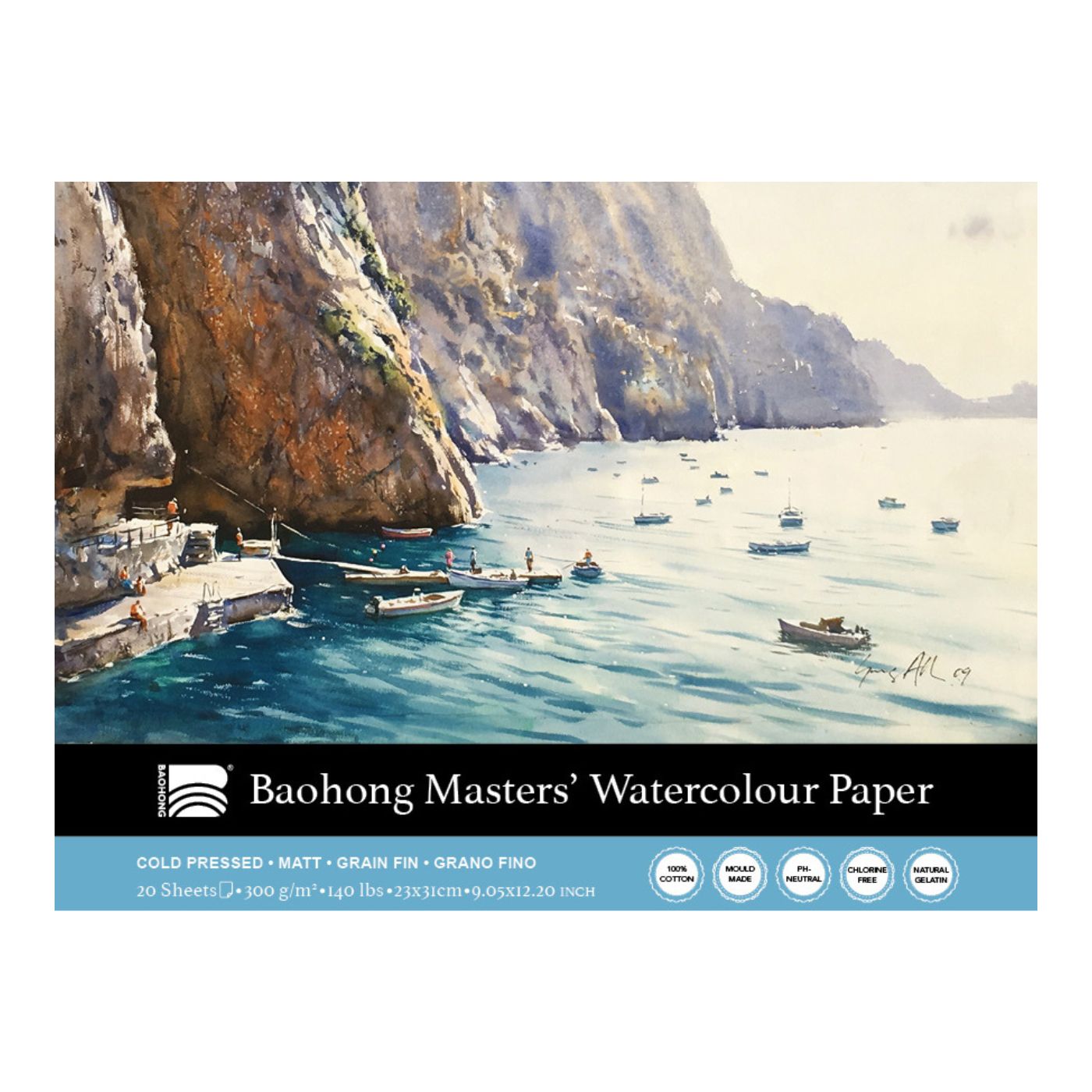 Baohong Masters' Aquarellblock