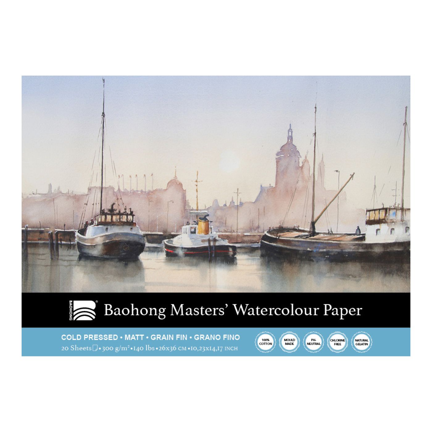 Baohong Masters' Aquarellblock