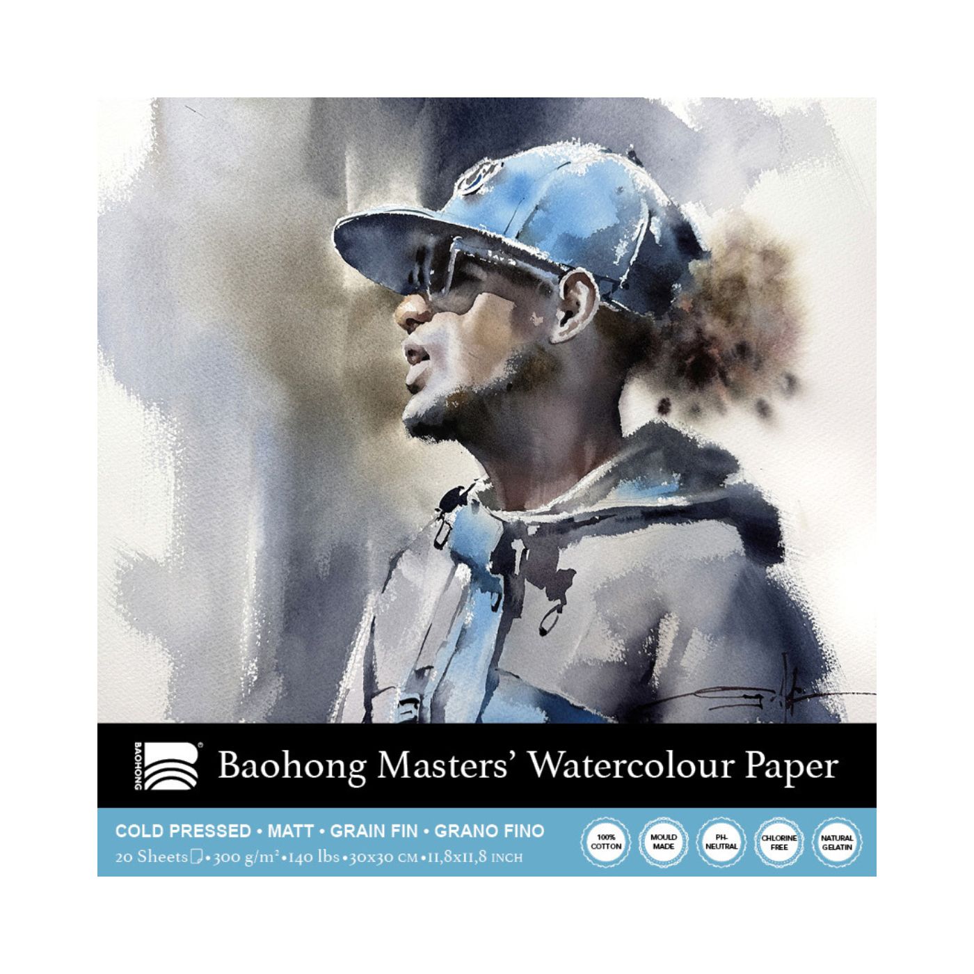 Baohong Masters' Aquarellblock