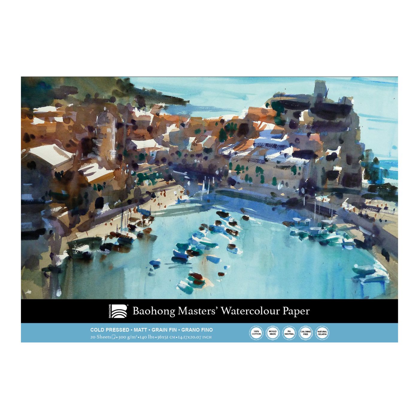 Baohong Masters' Aquarellblock