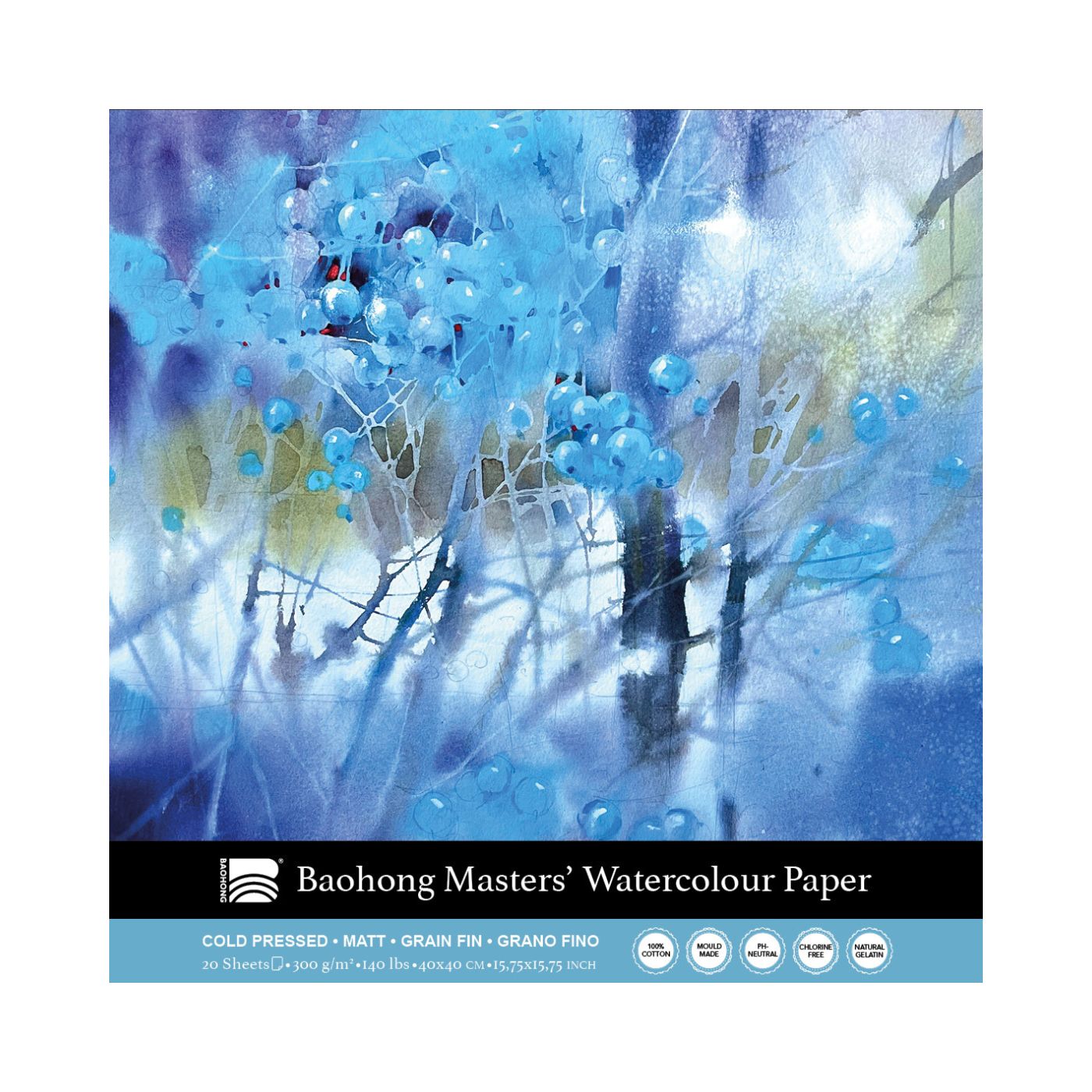 Baohong Masters' Aquarellblock