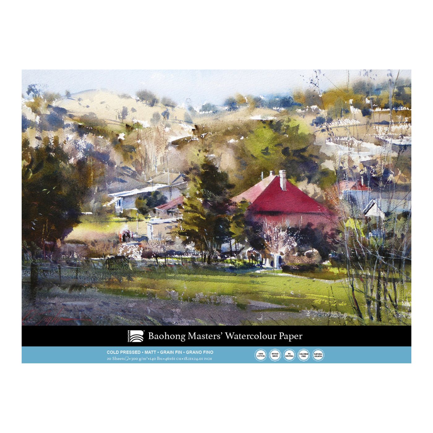 Baohong Masters' Aquarellblock